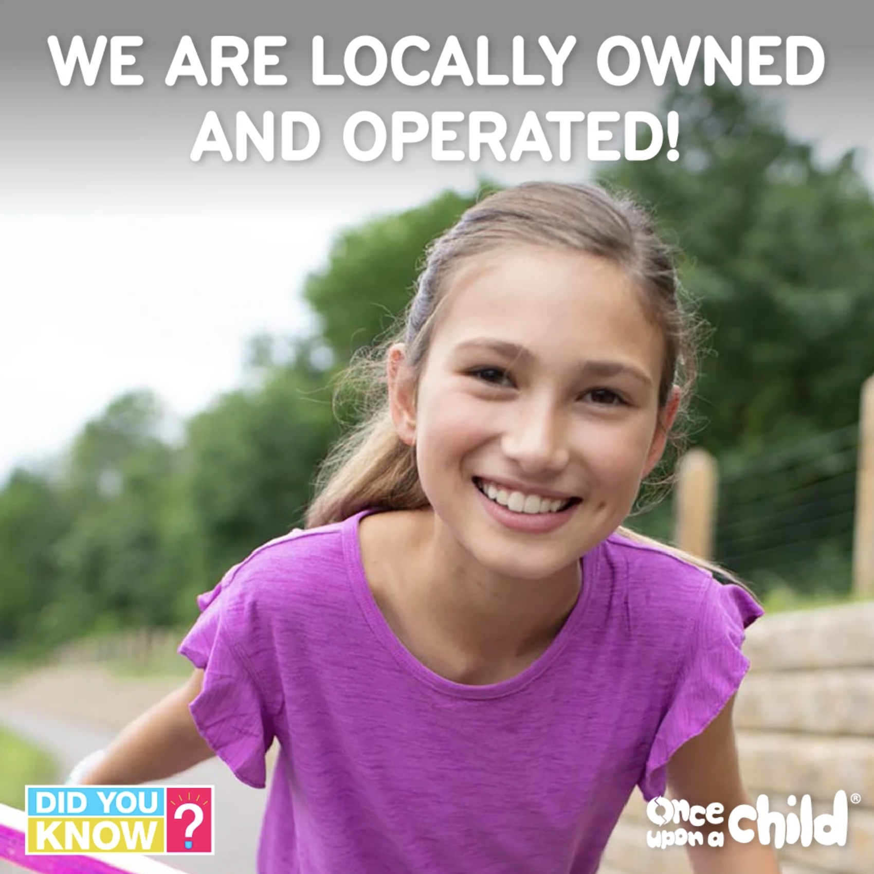 we are locally owned and operated